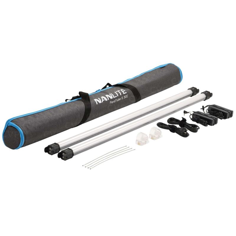 Nanlite PavoTube II 30C RGB LED Tube Light (4', 2-Light Kit)